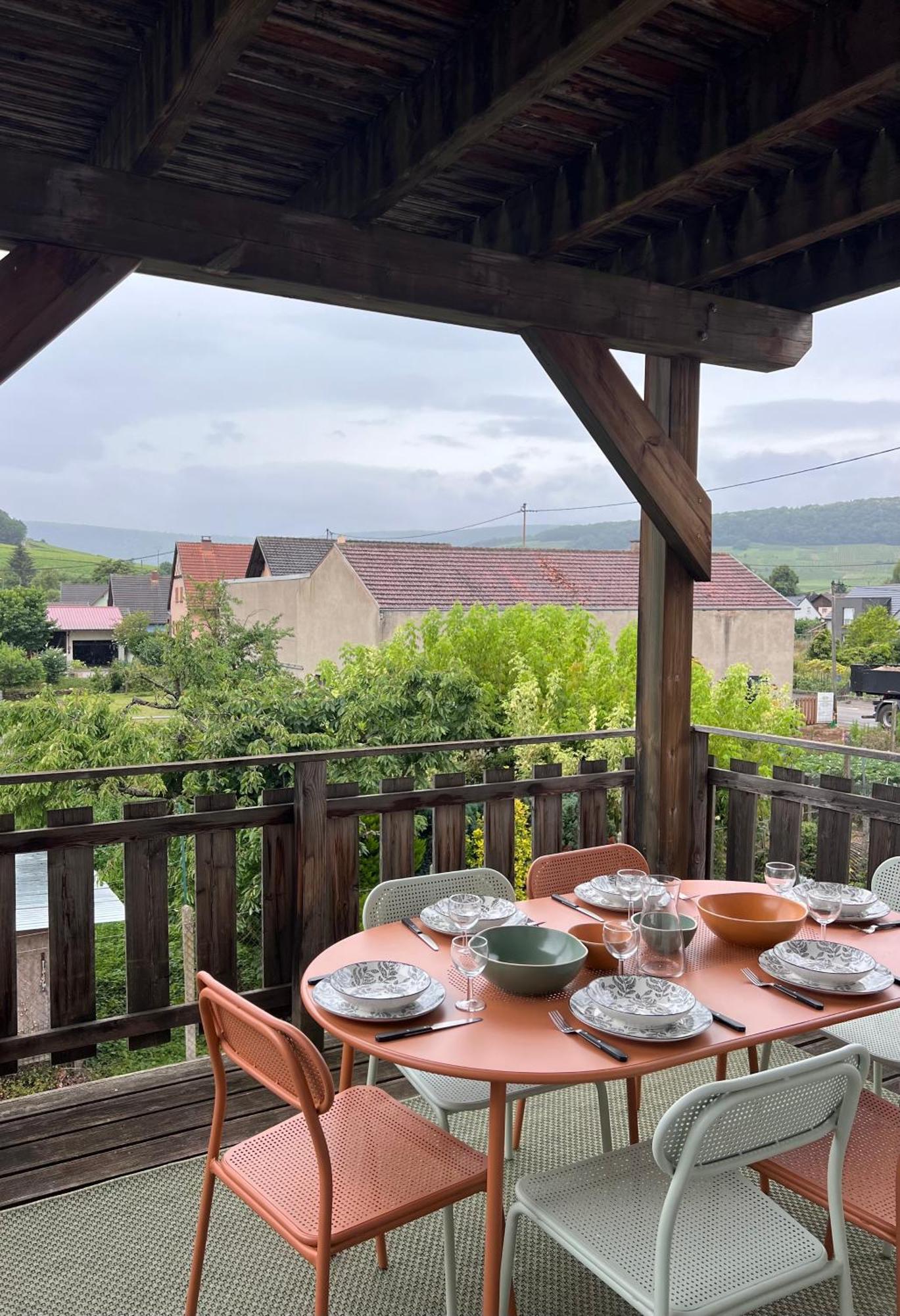 Gites Du Bel Alsace Cote Vignoble Westhalten Bagian luar foto